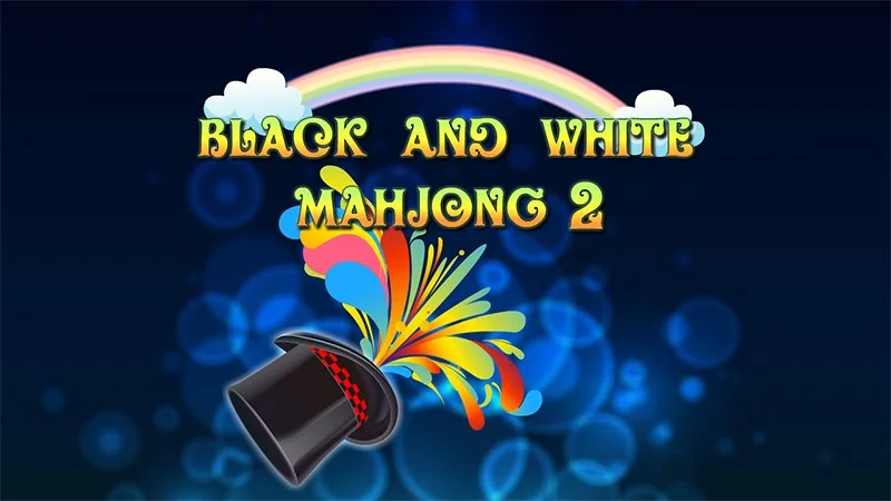 Mahjong alb-negru